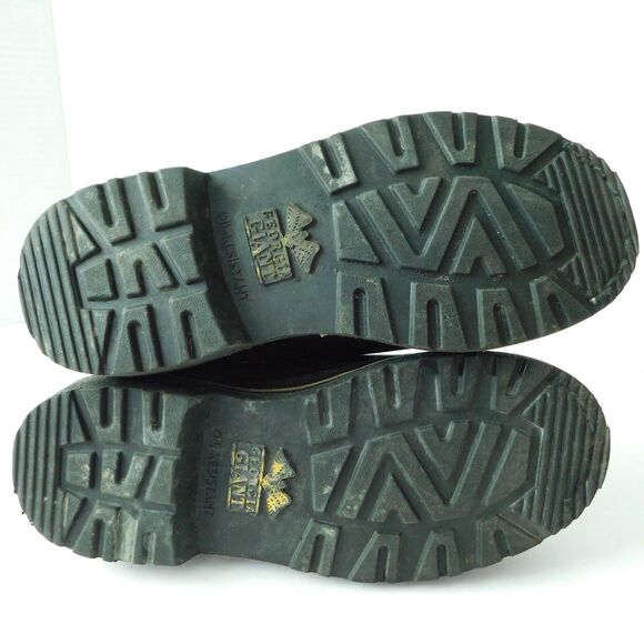 Georgia Giant Romeo Brown Leather Work Boots Shoes Pull-On Womens 8, GR362 EUC - Picture 9 of 14